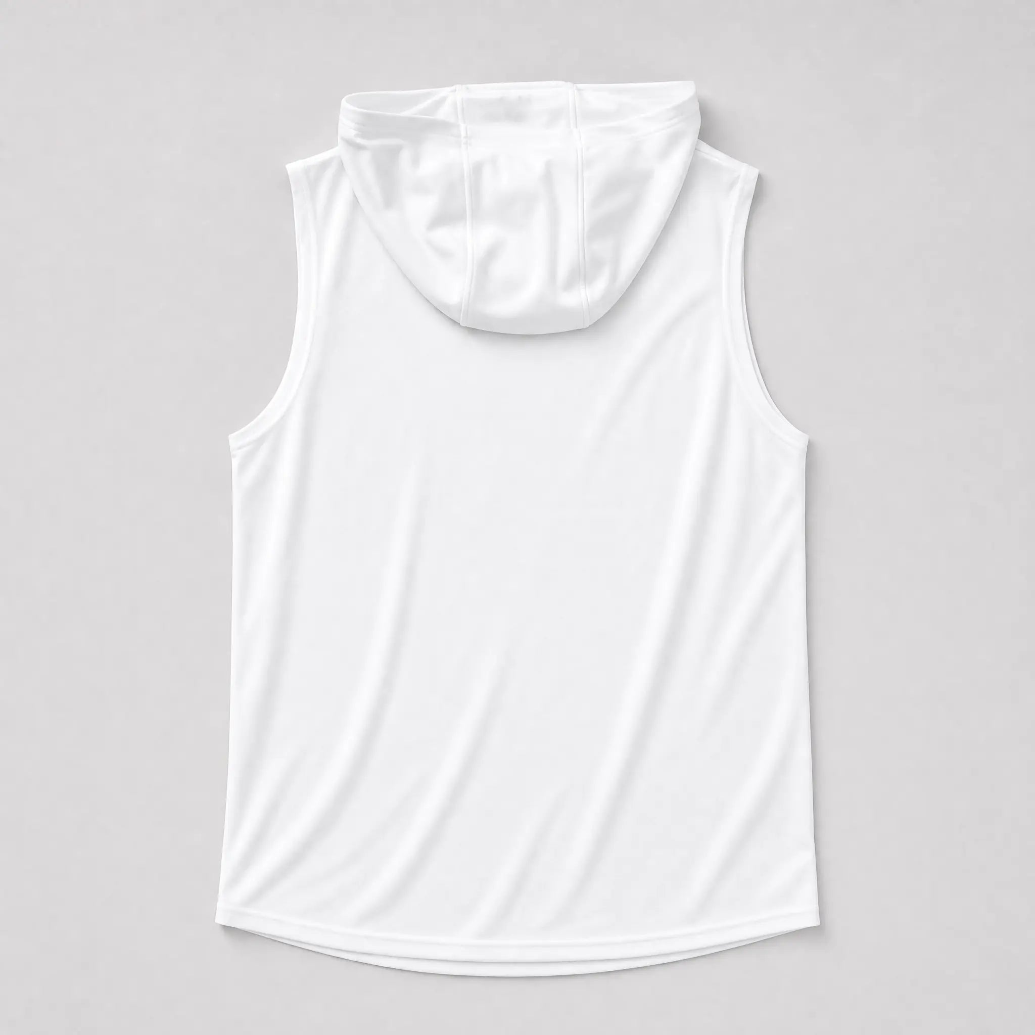 GeneratedwithKive.ai-Whitesleevelesshoodiemakethisintoaflatlayoutproductshotandveryprofessional.webp