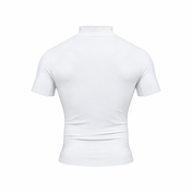 Turtleneck Short Sleeve Compression Shirt